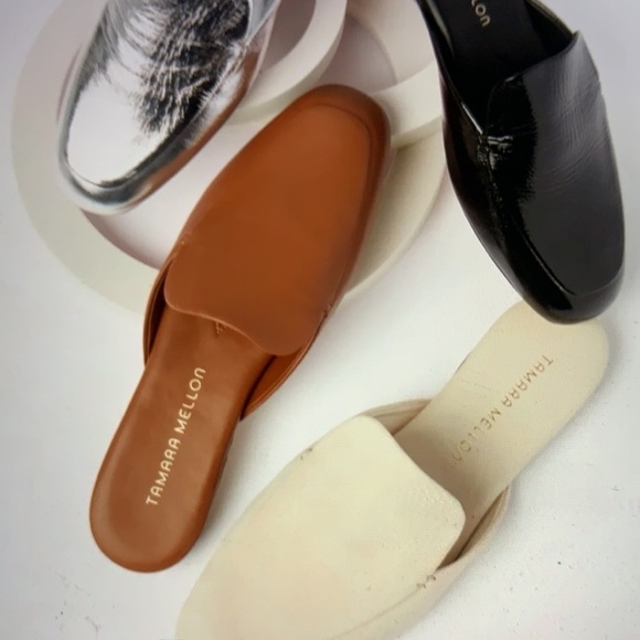 Tamara Mellon Stow Mules 7 - Picture 1 of 13